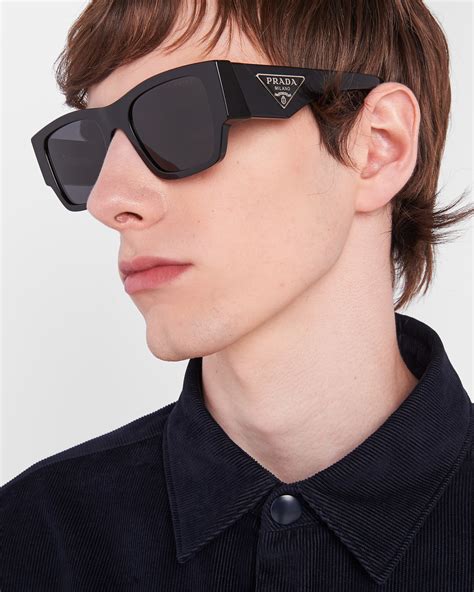 prada spr o10 retail|Slate Gray Lenses Sunglasses With Triangle Logo .